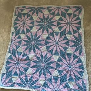 Crochet baby blanket lapghan